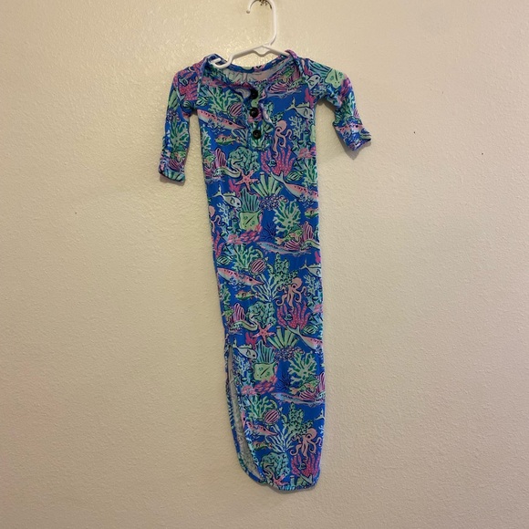 Gigi And Max Other - Colorful Newborn Sleep Knotted Gown